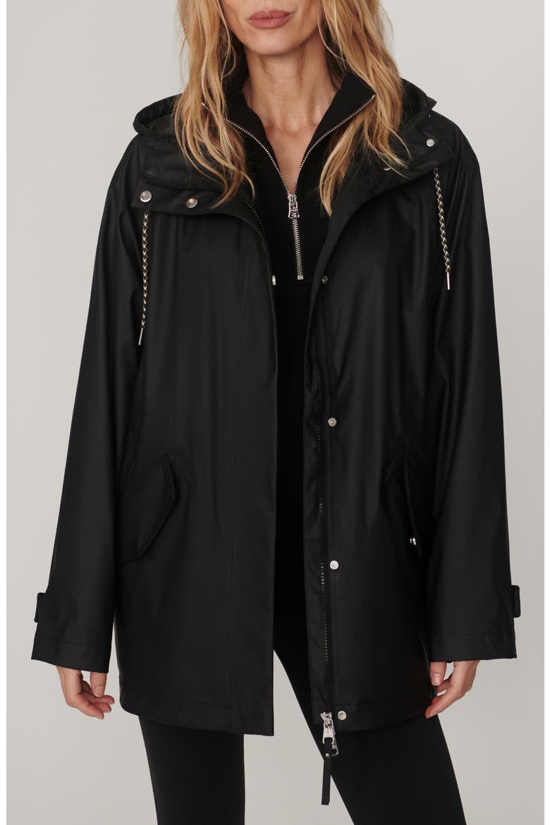 Orlen Short Rain Jacket, Main, color, BLACK