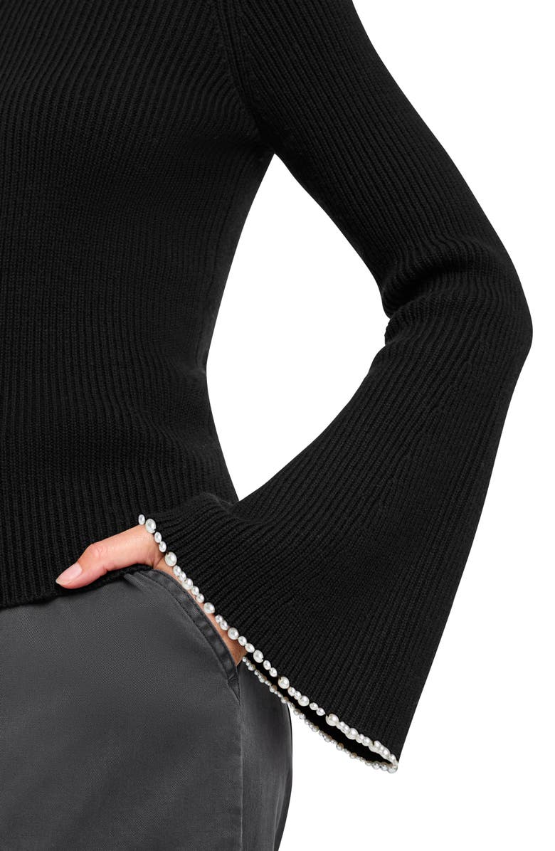 Splendid Farah Rib Crewneck Sweater, Alternate, color,