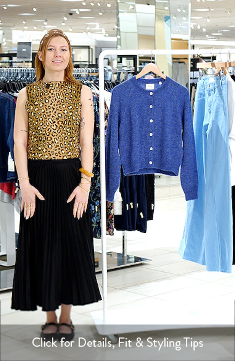 Petra Alpaca & Merino Wool Blend Cardigan, sales video thumbnail