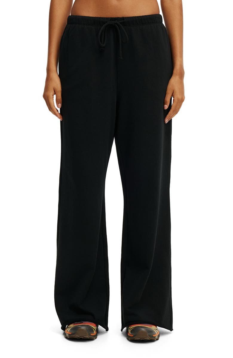 COTTON ON BODY Women's Active Relaxed Sweatpant, Main, color, Black