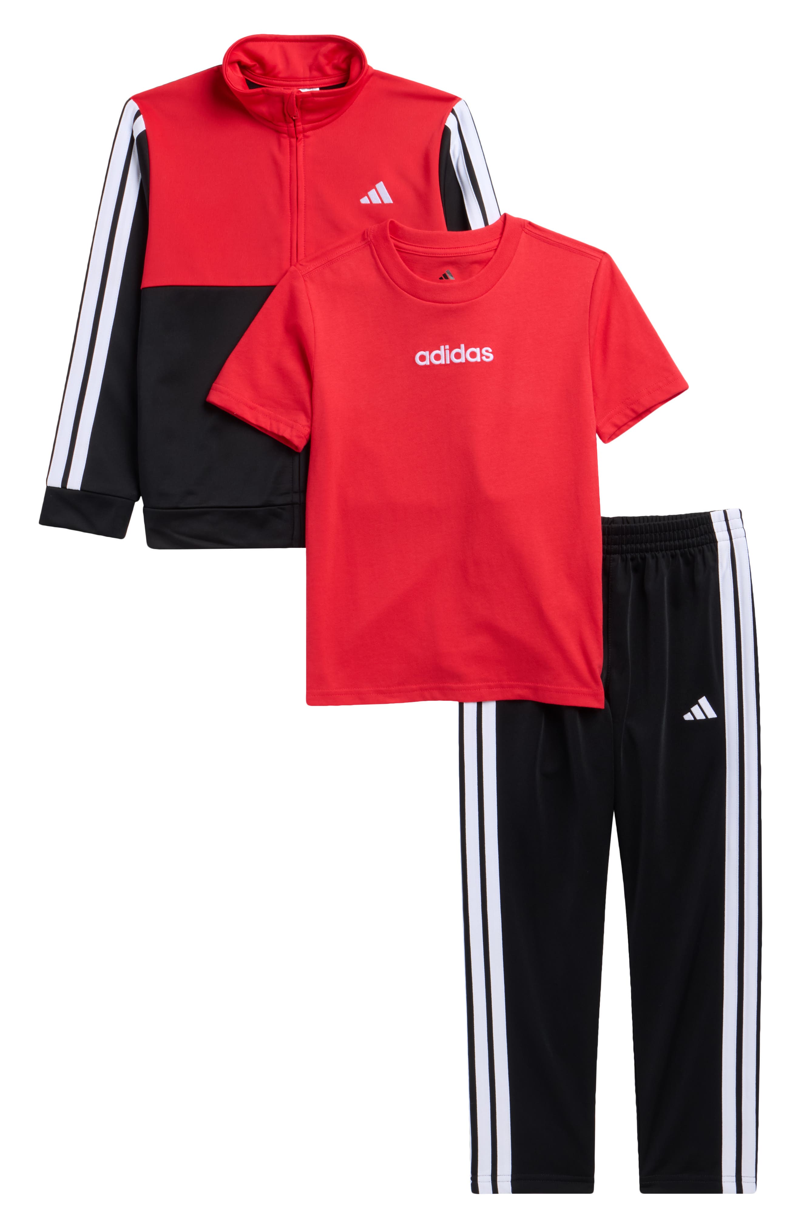 Kids' 3-Piece Tricot Jacket, T-Shirt & Joggers Set