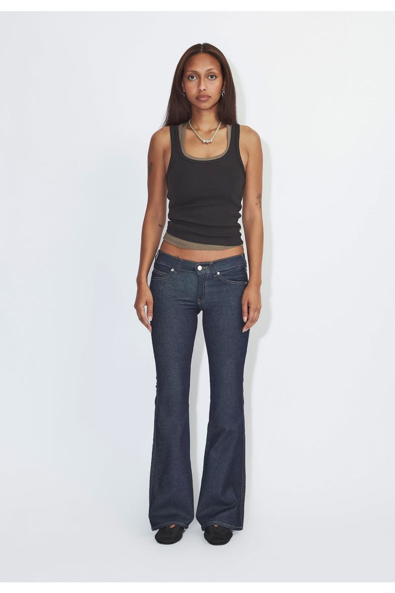 Kily Low Bootcut Jeans, Alternate, color, Sheck Blue Rinsed