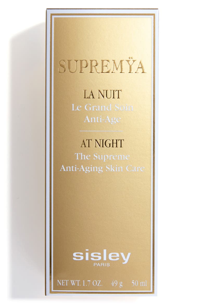 Sisley Supremÿa at Night Supreme Anti-Aging Skin Care Cream, Alternate, color, NO COLOR
