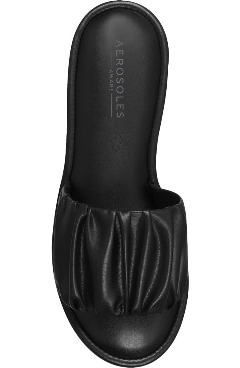 Aerosoles Jamaica Ruched Slide Sandal, Alternate, color,