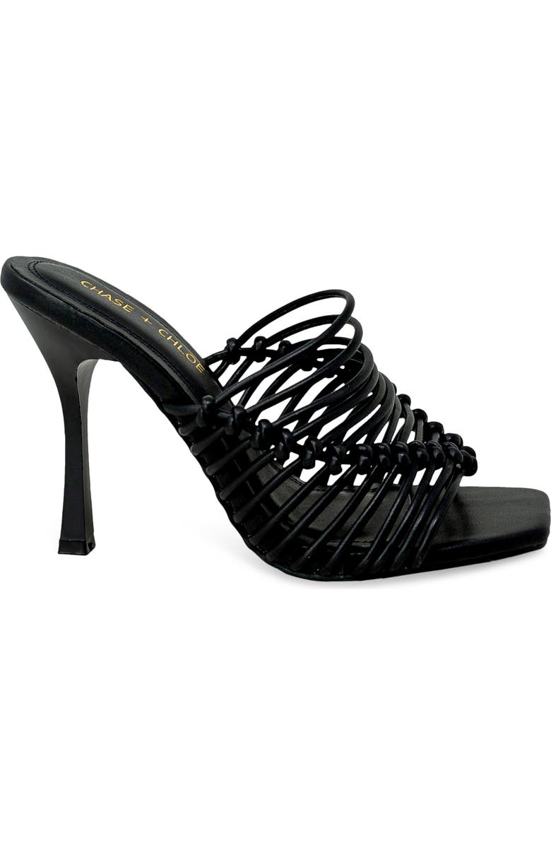CHASE AND CHLOE Divine Caged Sandal, Alternate, color,