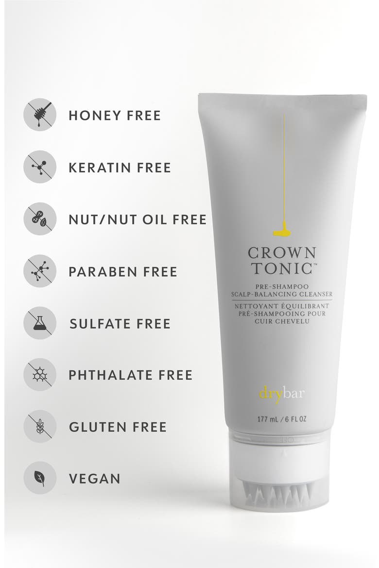 Crown Tonic™ Pre-Shampoo Scalp-Balancing Cleanser, Alternate, color, NO COLOR
