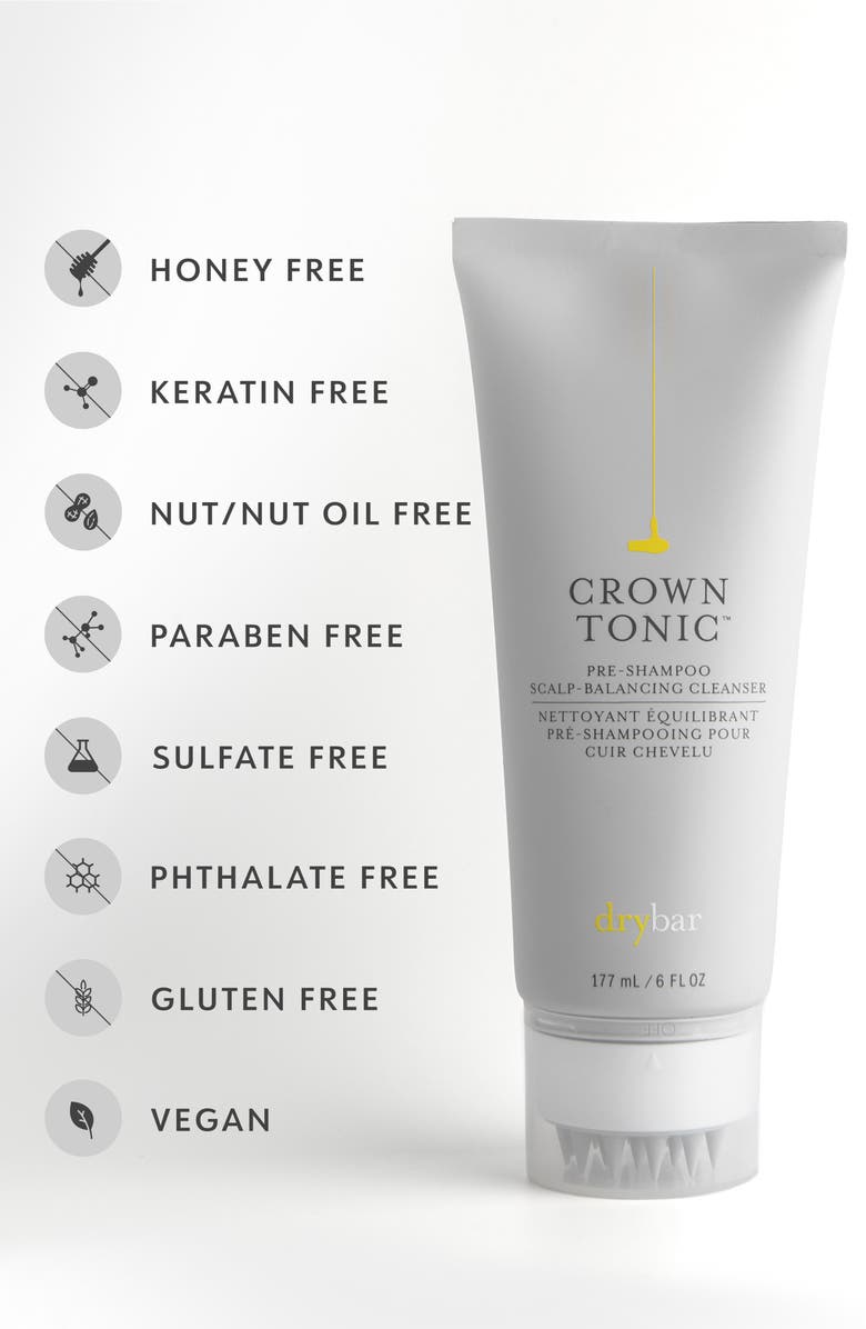Drybar Crown Tonic<sup>™</sup> Pre-Shampoo Scalp-Balancing Cleanser, Alternate, color, 