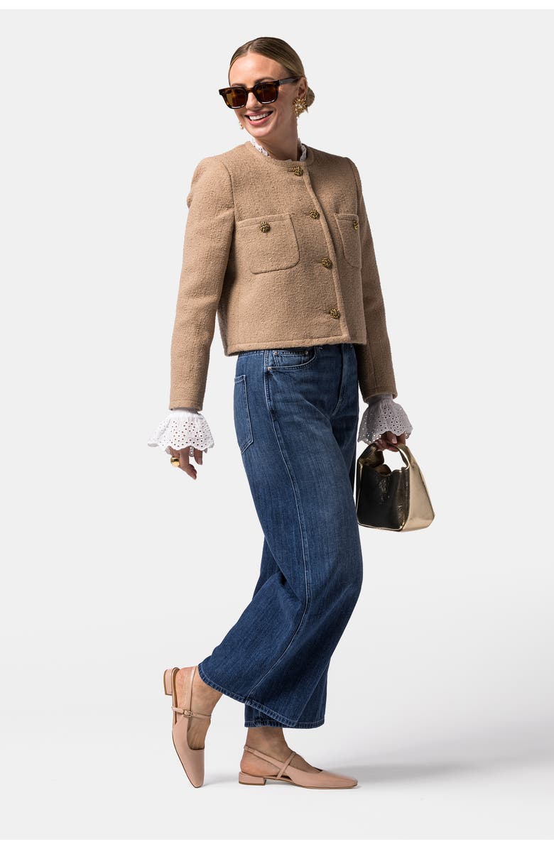 BELLS & BECKS Tina Mary Jane Slingback Flat, Alternate, color, Blush