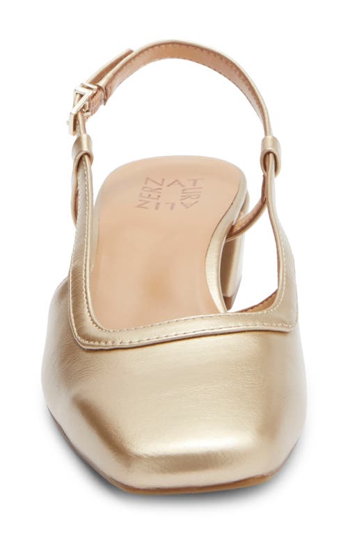 Naturalizer Harper Pump In Gold