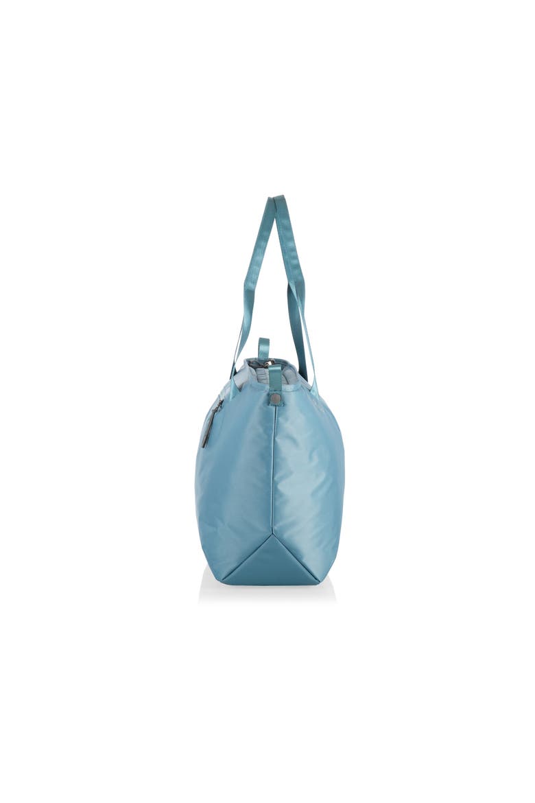 Tarana Recycled Cooler Tote Bag, Alternate, color, Aurora Blue
