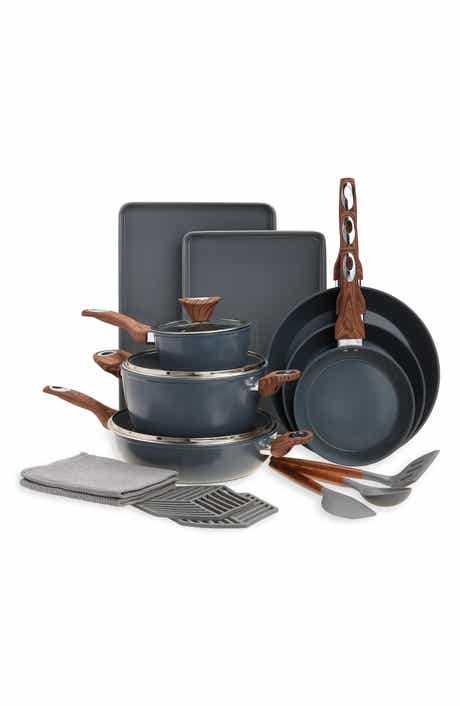 PHANTOM CHEF Grove 18-Piece Nonstick Ceramic Coated Cookware Set