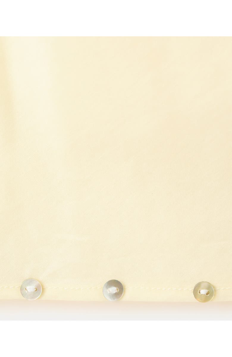 MANGO Button Trim Halter Cotton Top, Alternate, color, 