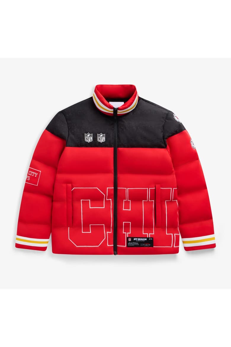 Unisex  Red Kansas City Chiefs Team Puffer Jacket, Main, color, Red