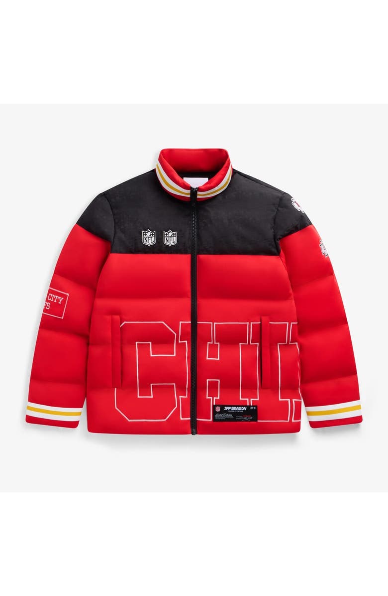 Off Season Unisex Red Kansas City Chiefs Team Puffer Jacket, Main, color, Red