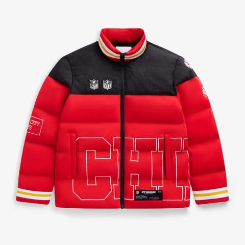Unisex  Red Kansas City Chiefs Team Puffer Jacket