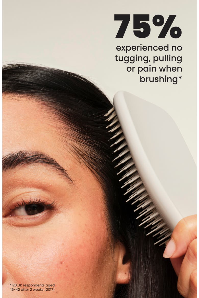 The Ultimate Detangler Matte Hairbrush, Alternate, color, PUMICE GRAY