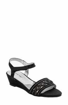 David Tate Indigo Wedge Sandal