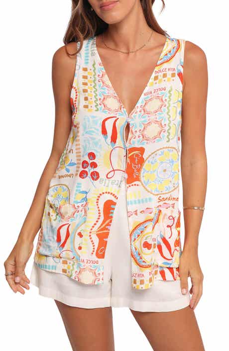 Petal & Pup Ariala Cucina Print Sleeveless Tunic