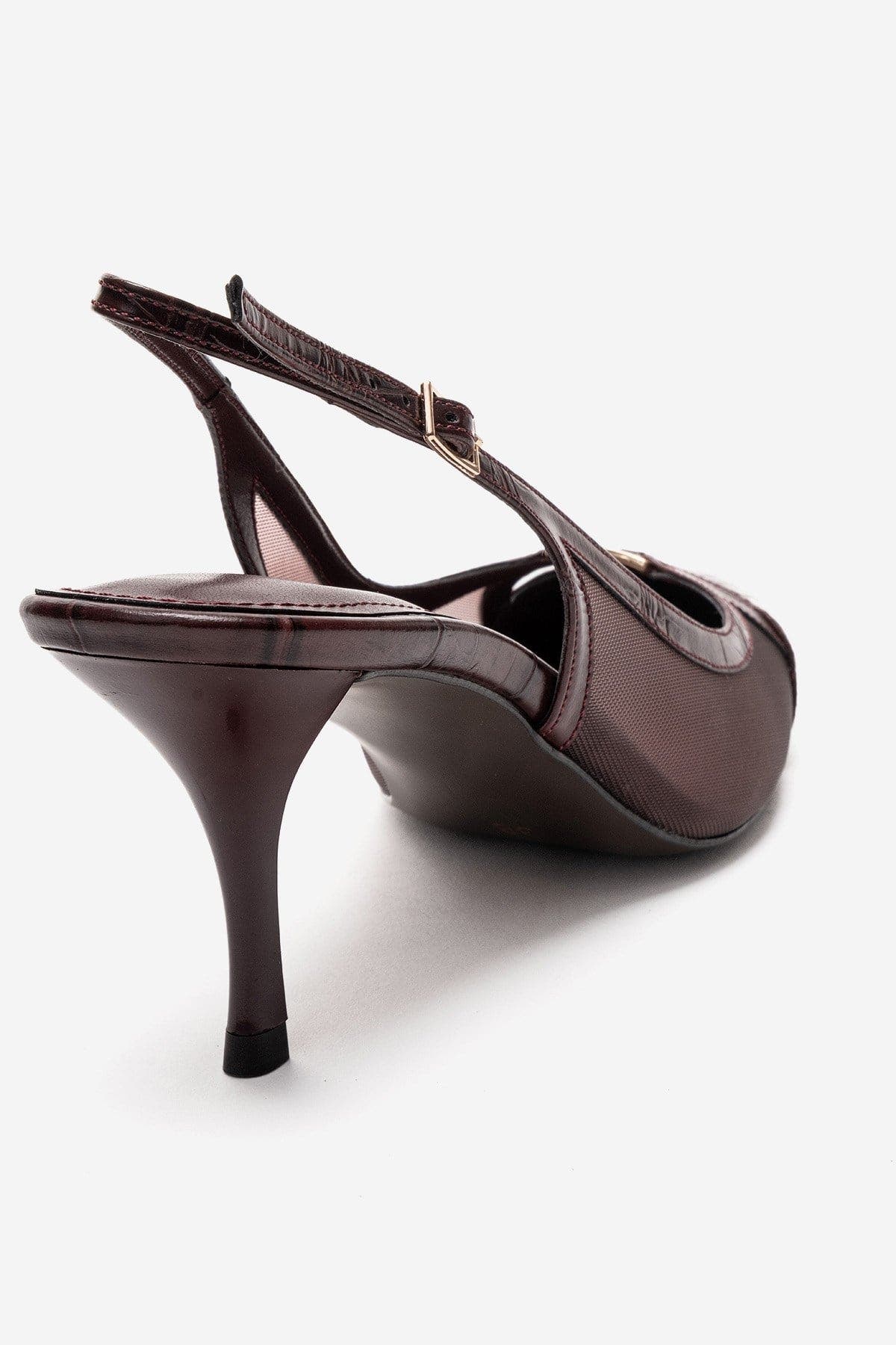 Orella Stiletto Mesh Pump, Alternate, color, Burgundy Print