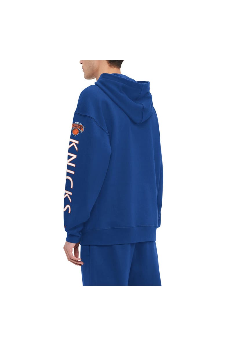 TOMMY JEANS Men's Tommy Jeans Royal New York Knicks Kenny Pullover Hoodie, Alternate, color, 