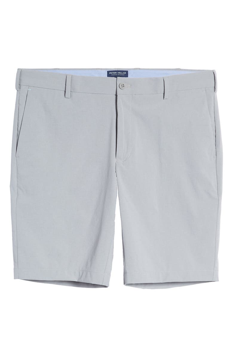 Peter Millar Crown Crafted Surge Performance Water Resistant Shorts, Alternate, color, Gale Grey