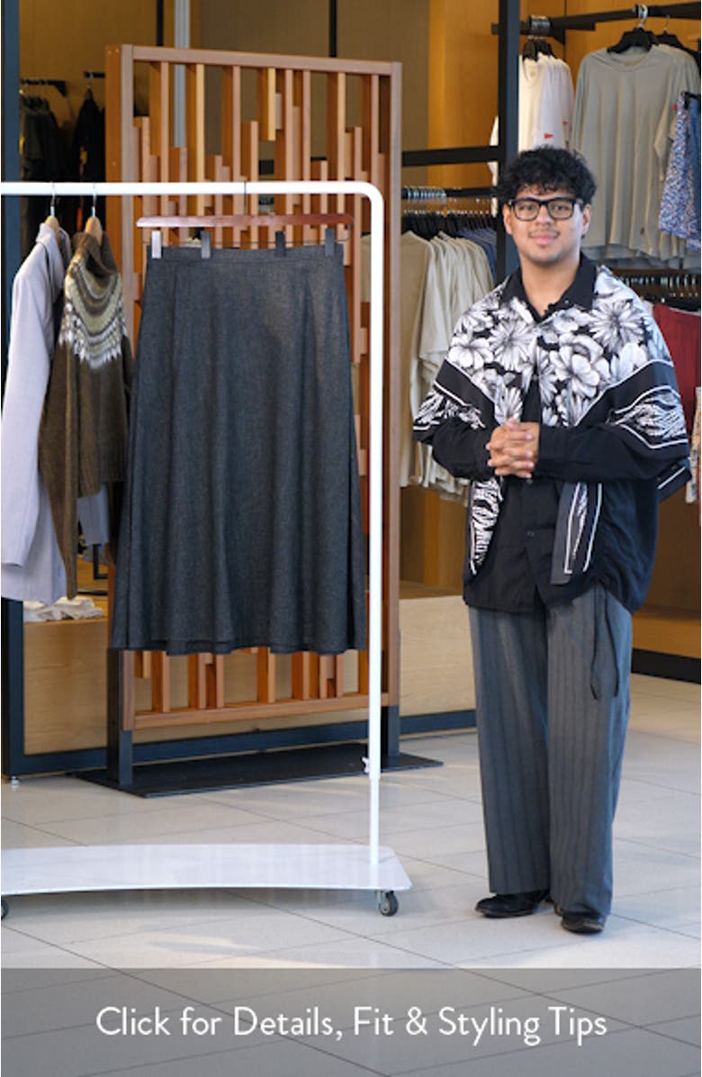 Jaspe Midi A-Line Skirt, sales video thumbnail