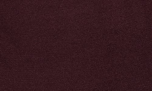 Mango Off The Shoulder Sweater In Burgundy