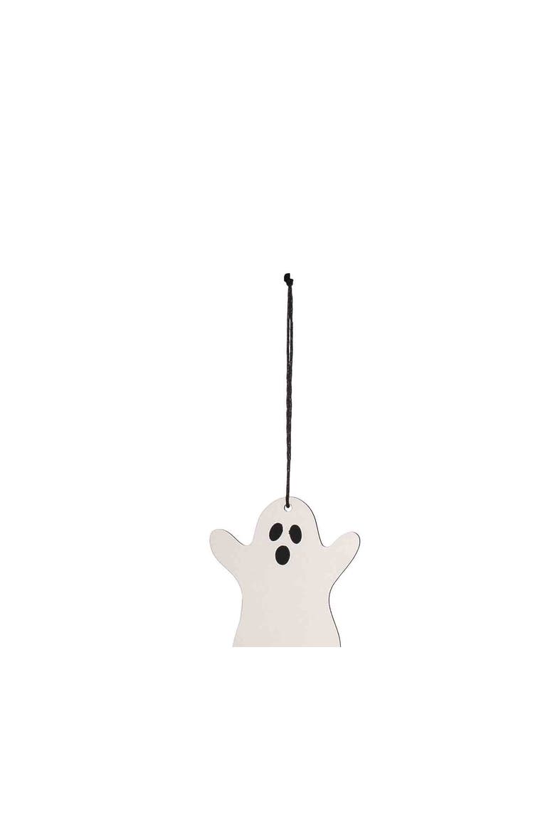 Ghost & Spider 3 Tier Christmas Tree Ornament, Alternate, color, White