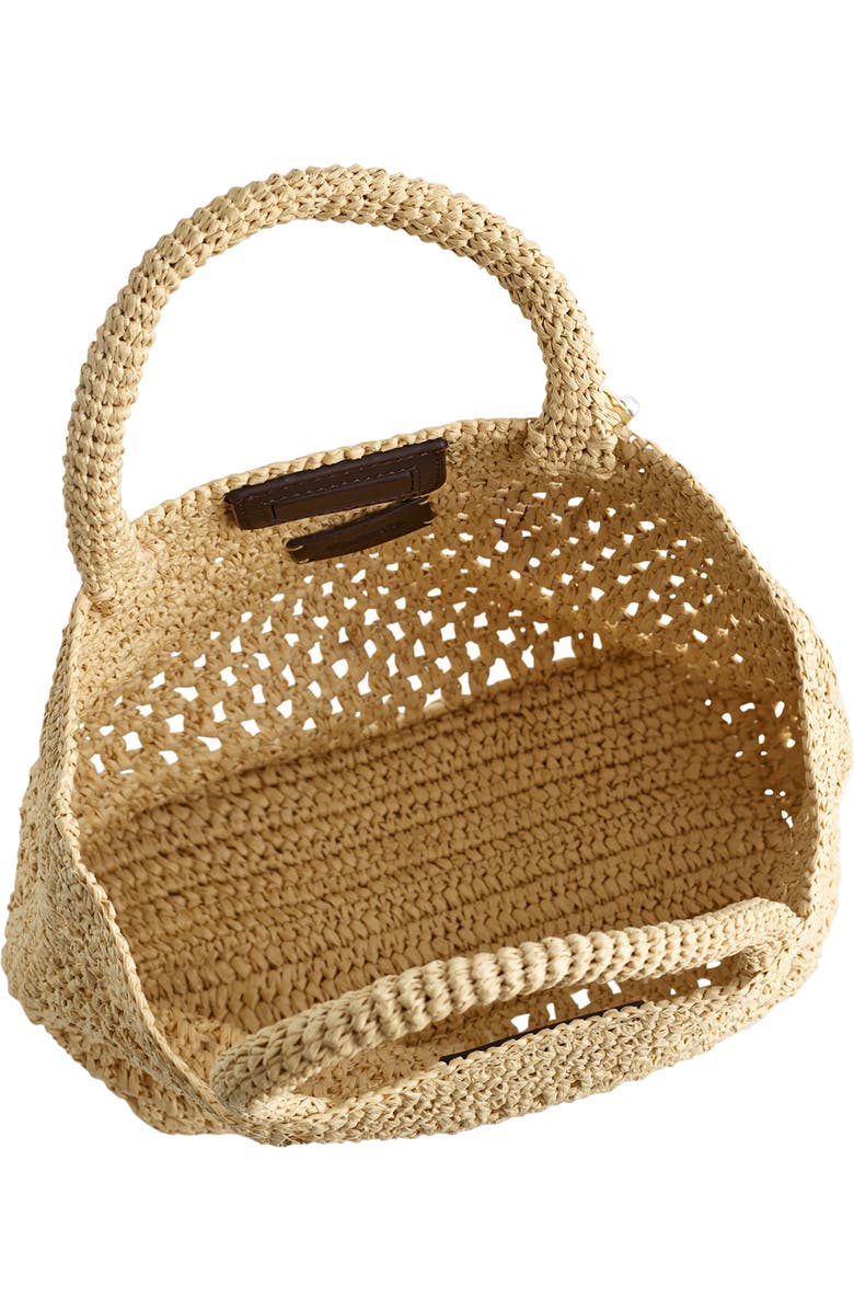 Madewell The Woven Mini Tote, Alternate, color, Natural