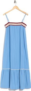 DRESS TO Sleeveless Tiered Maxi Dress