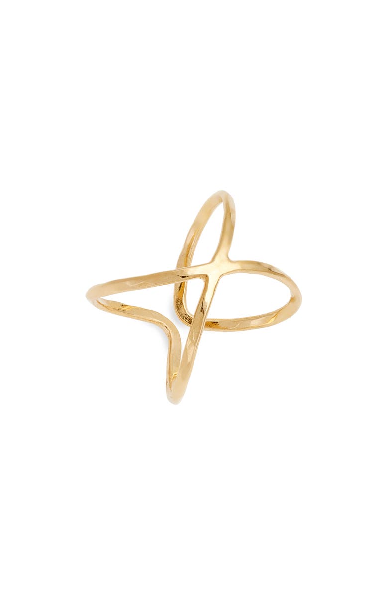ki-ele Emerson Infinity Ring, Main, color, Gold