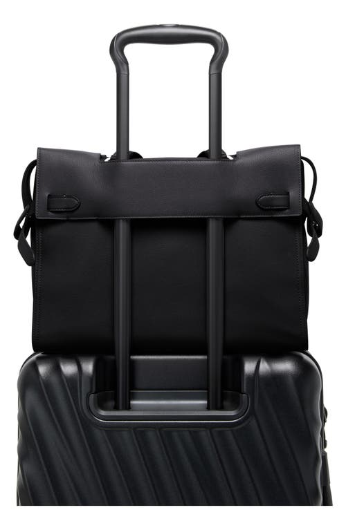 Tumi Medium Agent Leather Tote In Black