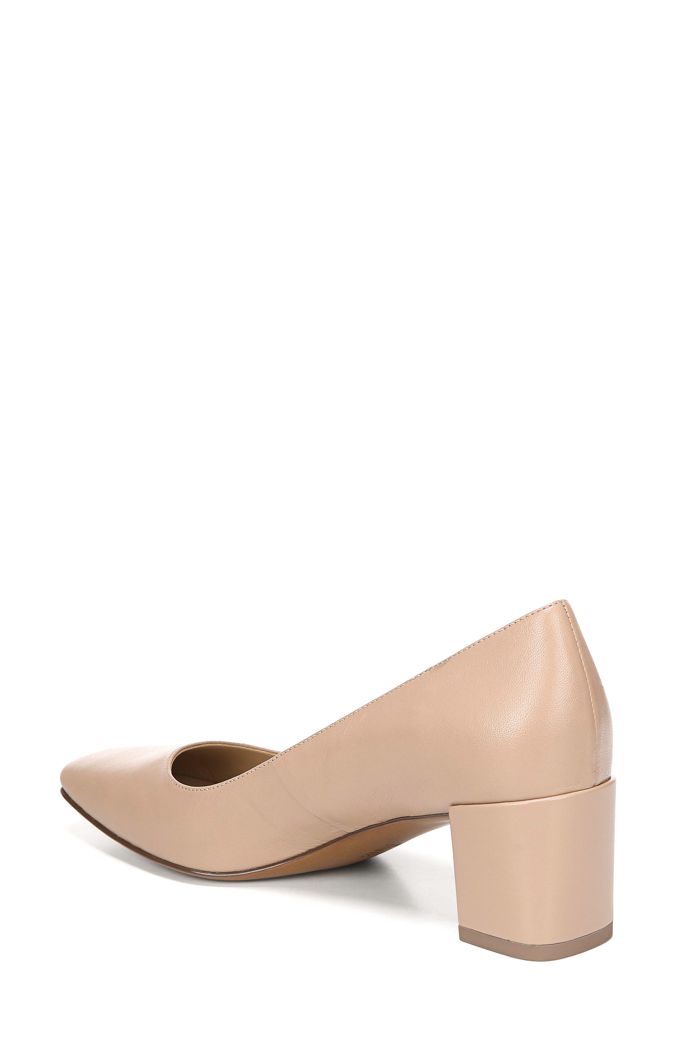 Naturalizer Karina Square Toe Pump, Alternate, color, Gingersnap Leather