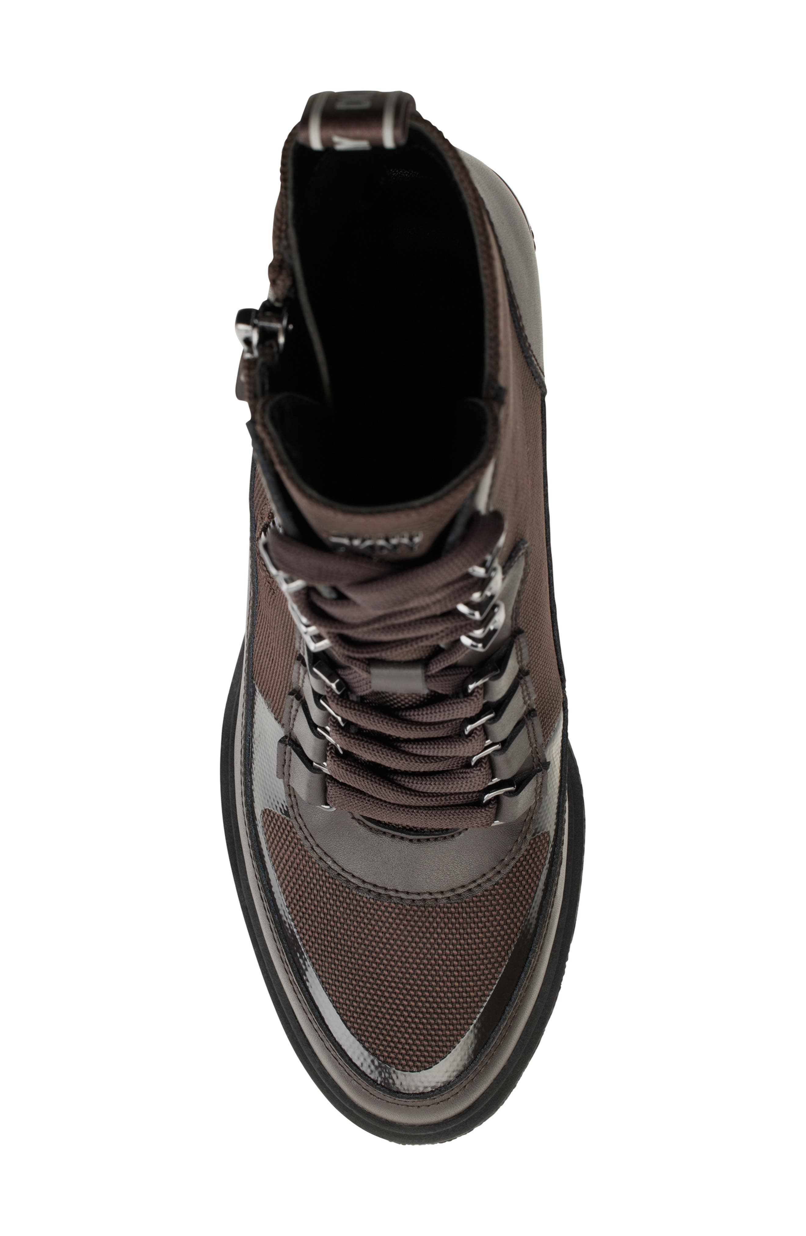 DKNY Toia Platform Bootie, Alternate, color, Espresso