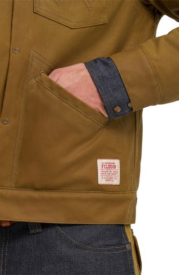 Filson X Wrangler Adventure Waxed Cotton Duck Canvas Jacket