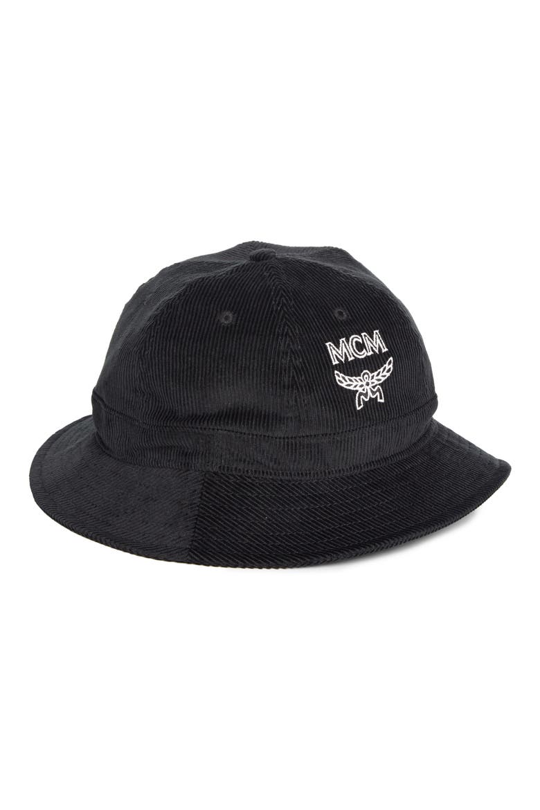 Cap x MCM Bucket Hat, Main, color, BLACK