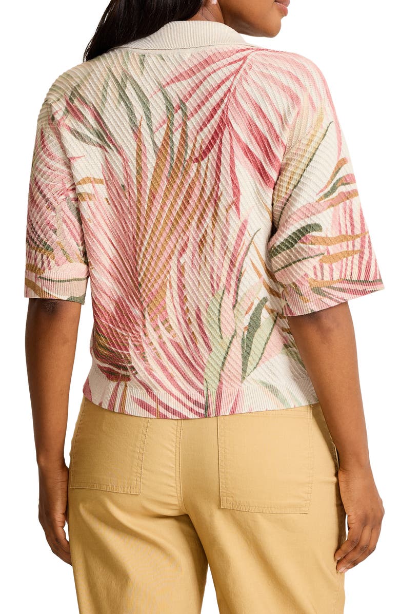 Tommy Bahama Palm Canyon Polo Sweater, Alternate, color, Oatmeal Heather