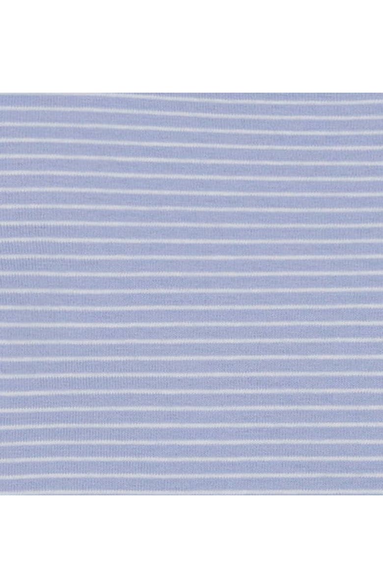 Busy Bees Lindsey Drawstring Dress Cornflower Blue Mini Stripe, Alternate, color, Cornflower Blue Mini Stripe