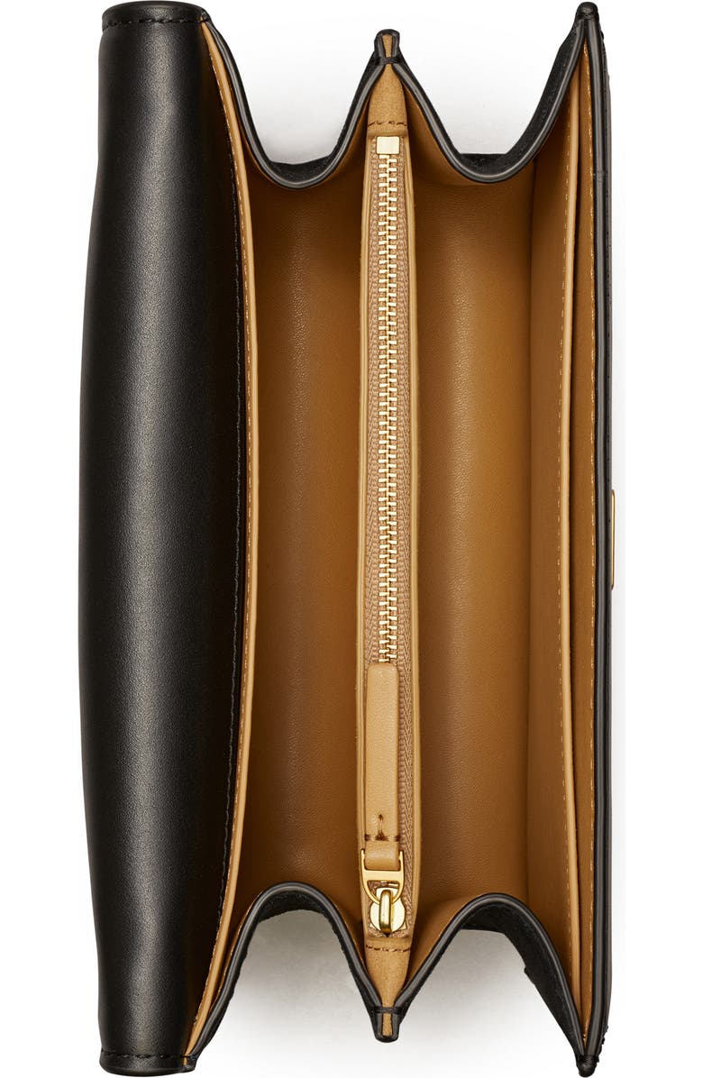 Tory Burch Small T Monogram Raffia Shoulder Bag, Alternate, color,