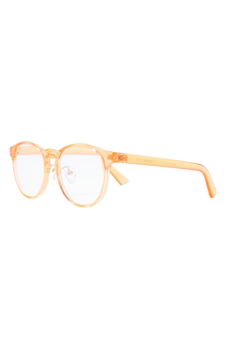 The Book Club Ham Lit 51mm Blue Light Blocking Reading Glasses, Alternate, color, Pink