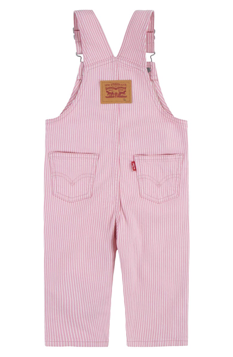 Levi's Railroad Stripe Overalls, Alternate, color, 