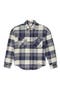 selected Azure Blue/ Whitecap Plaid
