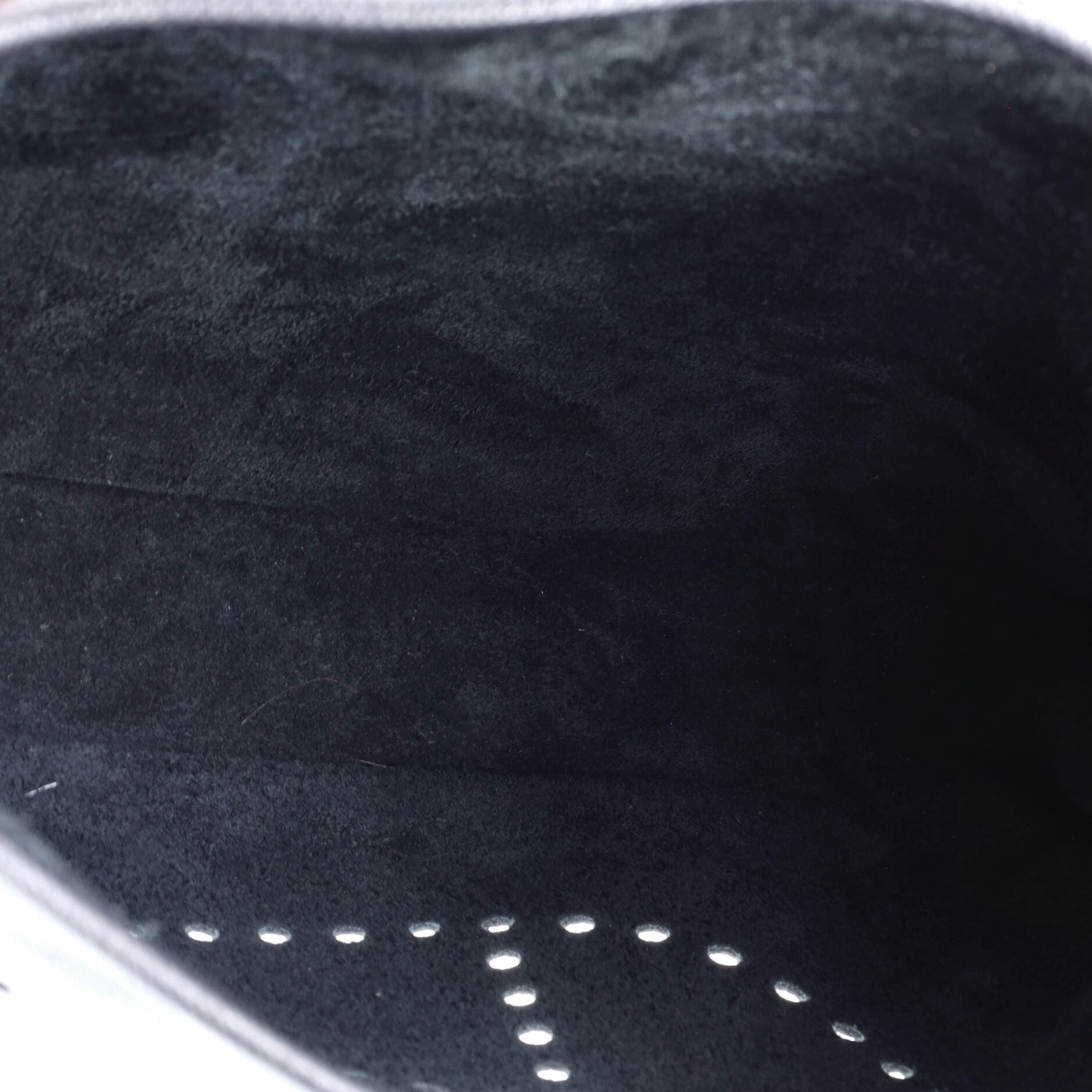 Pre-Owned Hermes Evelyne Bag Gen III Epsom PM, Alternate, color, Noir