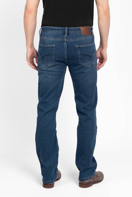 Jack Of Spades High Roller Fit Five Pocket Jeans In Indigo Blend