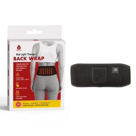 Red Light Therapy Back Wrap - Comfort & Recovery for Lower Back and Core