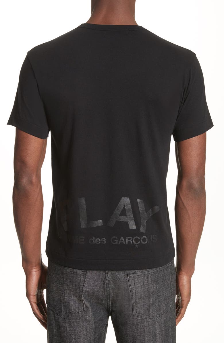 Comme des Garçons PLAY Graphic T-Shirt, Alternate, color,