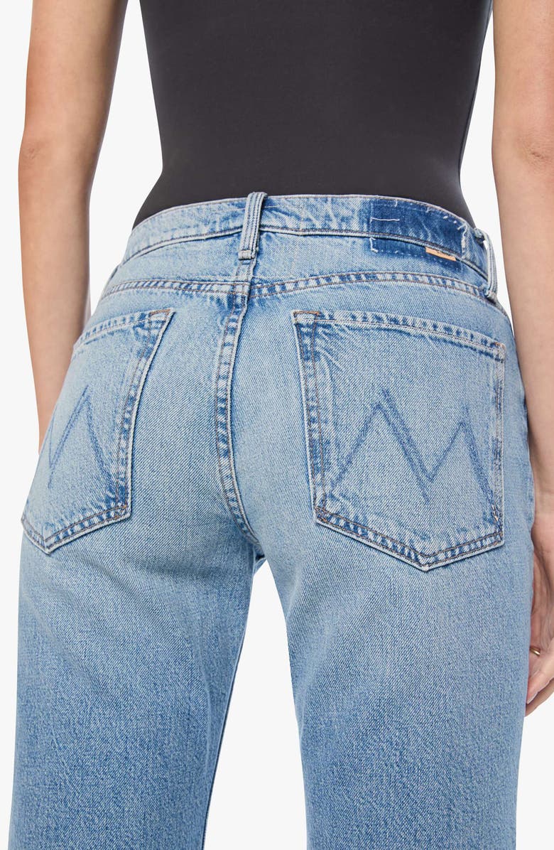 MOTHER The Bookie Sneak High Waist Bootcut Jeans, Alternate, color, Leap Of Faith
