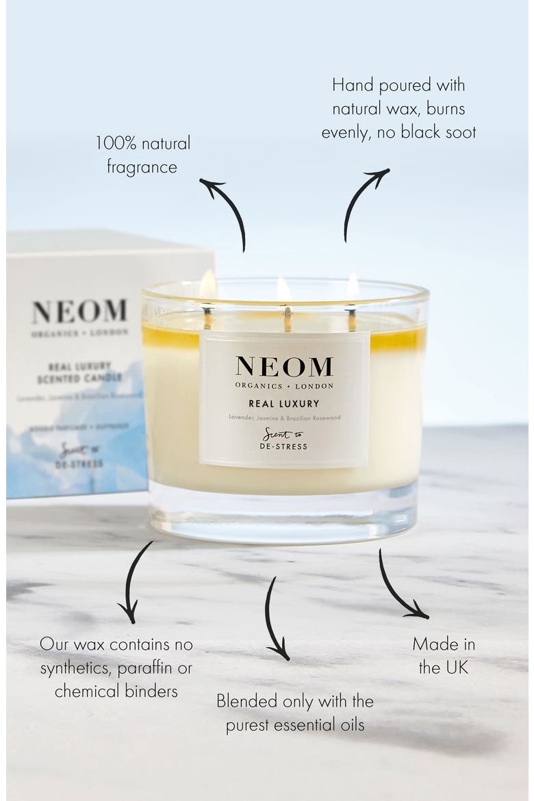 Scent to De-stress Candle, Alternate, color, NO COLOR