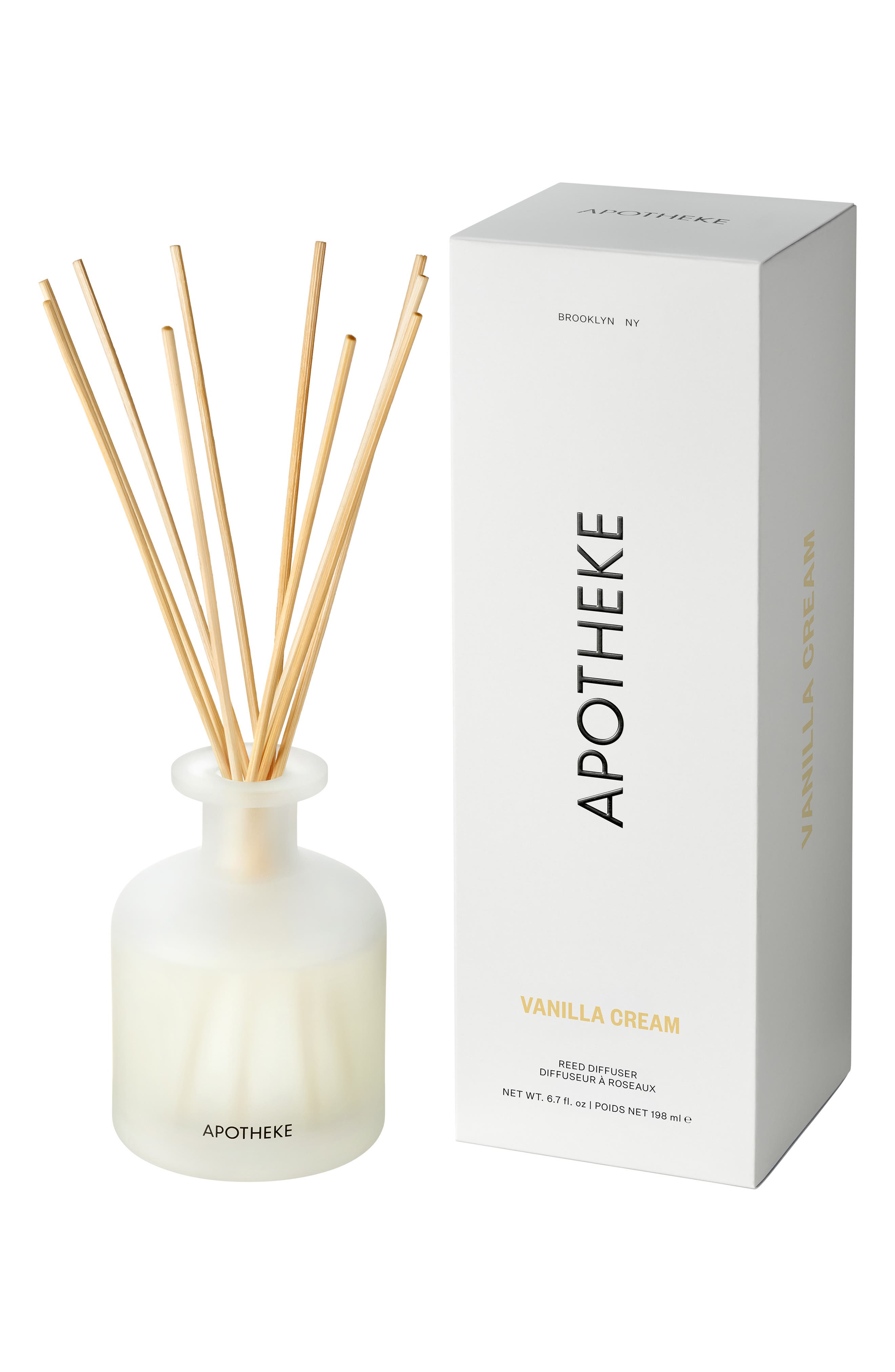 APOTHEKE Vanilla Cream Reed Diffuser at Nordstrom