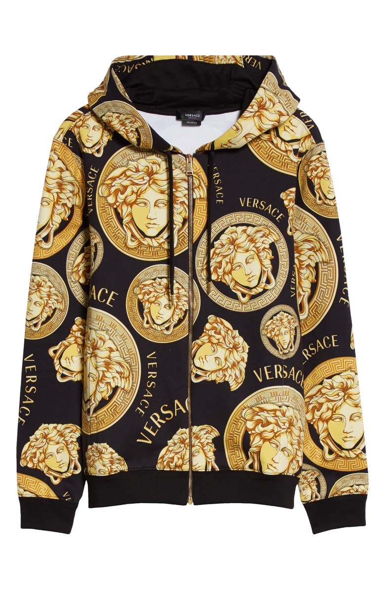 Versace Medusa Amplified Hoodie, Alternate, color, 
